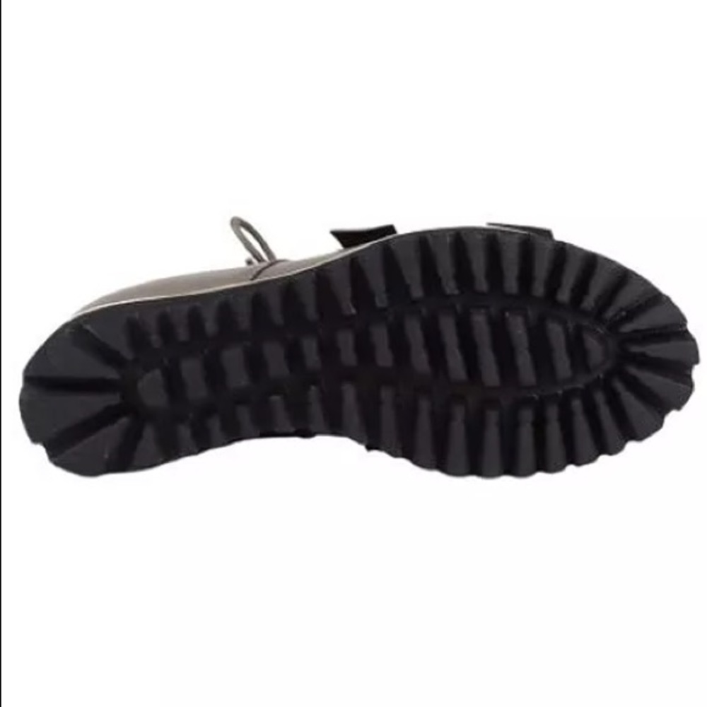 All Black Flatform multiband sandals - Picture 5 of 9